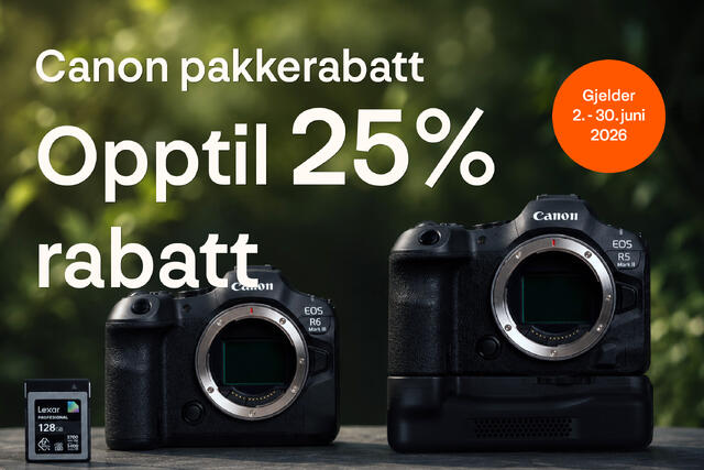Canon pakkerabatt